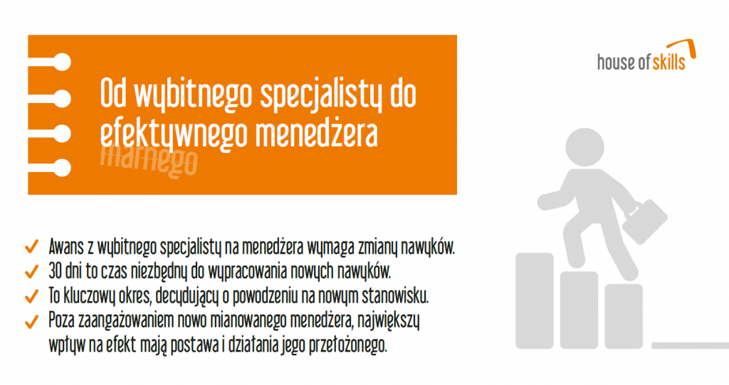 Od wybitnego specjalisty do efektywnego menedżera
