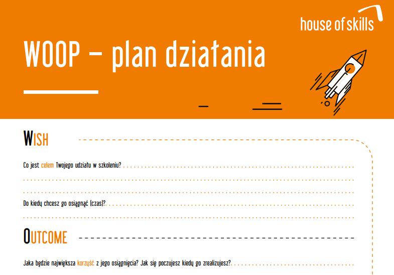 Osiąganie osobistych celów – plan działania WOOP