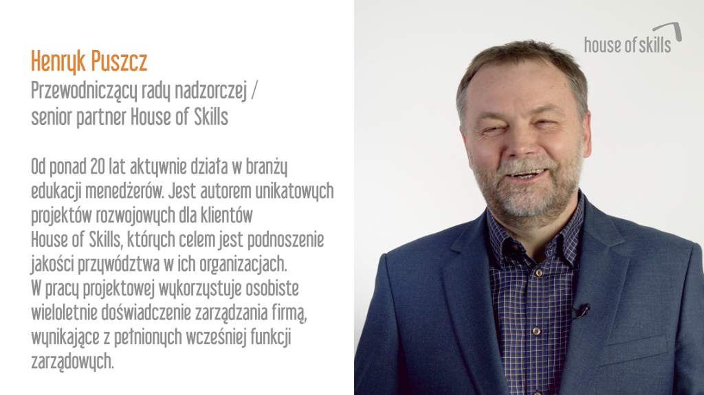 Jakimi wartościami kierują się dziś menedżerowie, które kiedyś były mniej istotne? Opinia Henryka Puszcza