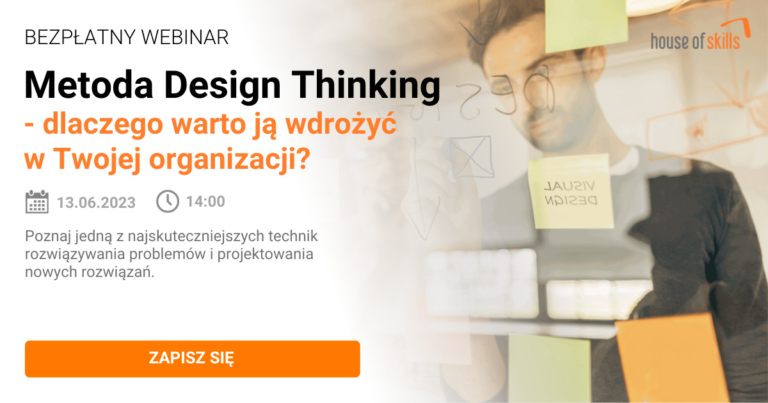 Bezpłatny webinar o Design Thinking już 13 czerwca! [ZAPIS TRANSMISJI]