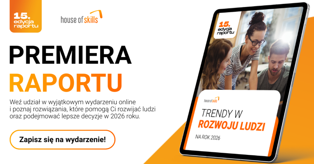 Premiera raportu „Trendy w rozwoju ludzi na rok 2026”. Dołącz do nas!
