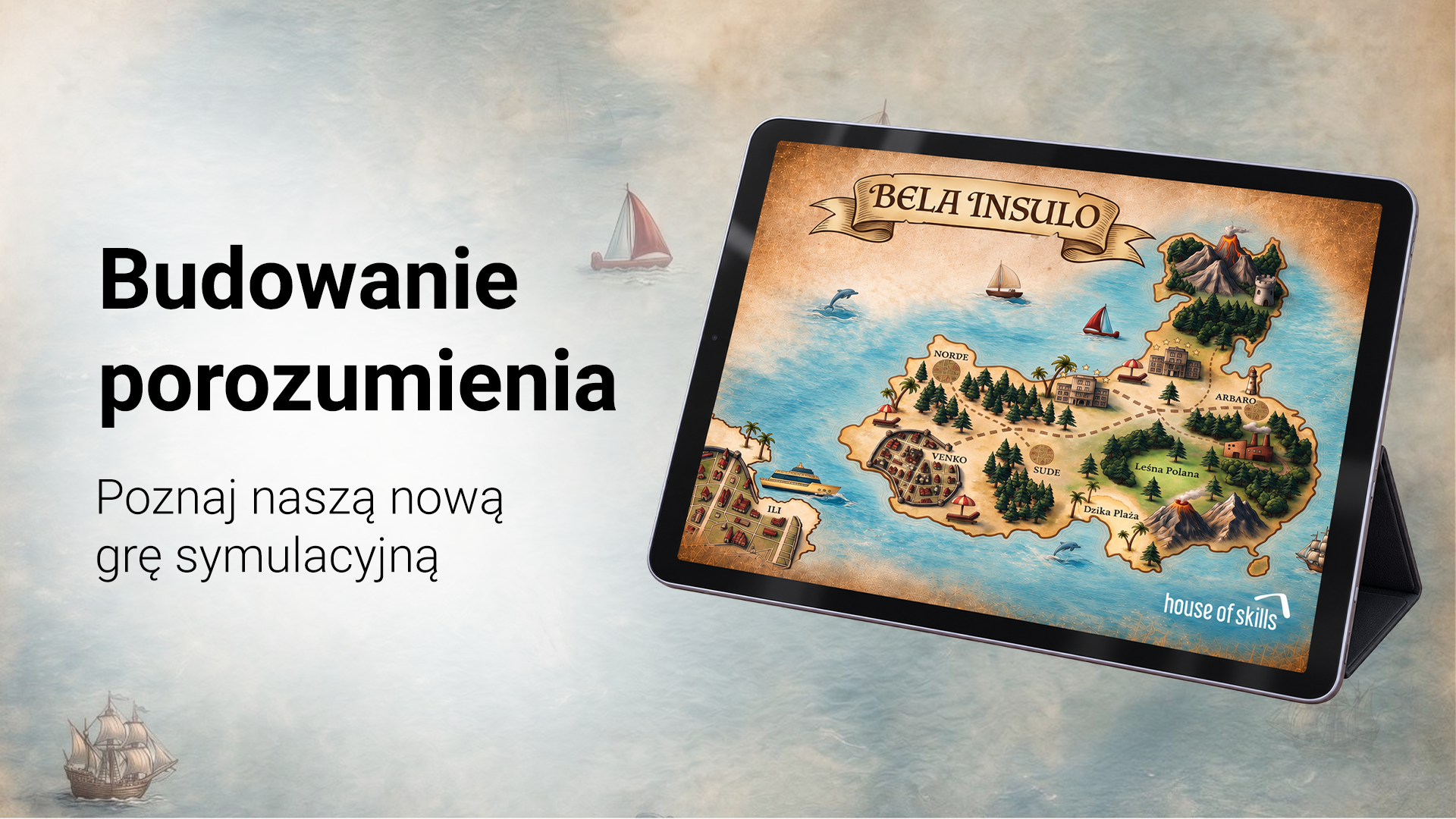 Nowość w House of Skills: Bela Insulo™ – gra o budowaniu porozumienia